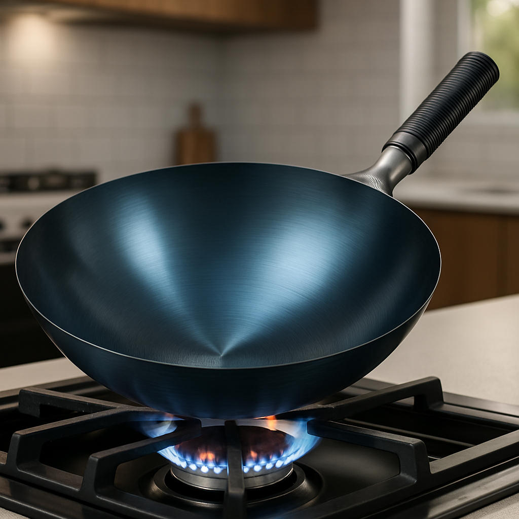 Anglies plieno wok keptuvė