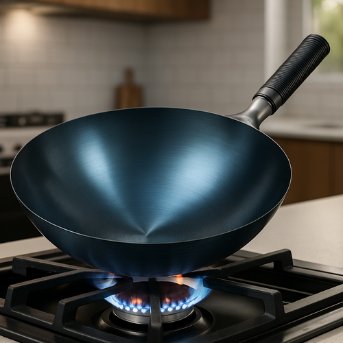 Anglies plieno wok keptuvė