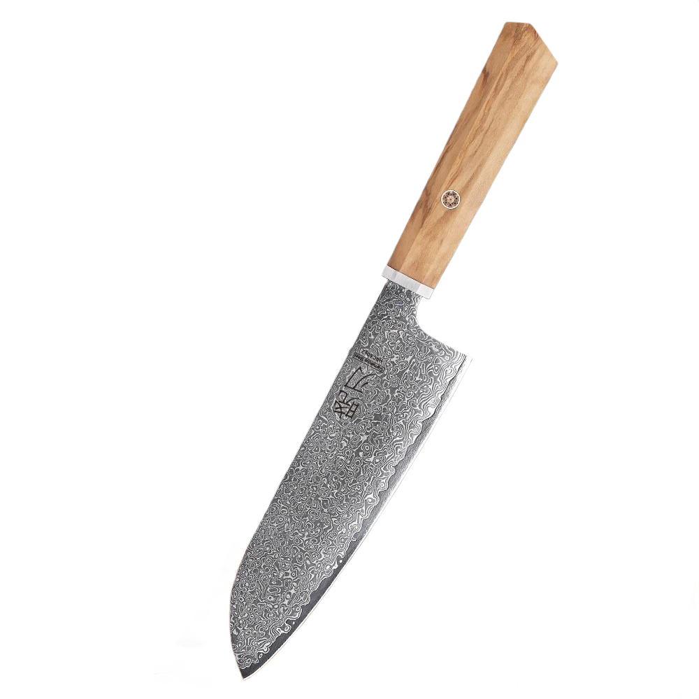 Damasko plieno santoku peilis - gastrO2