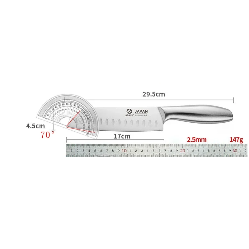 Santoku peilis