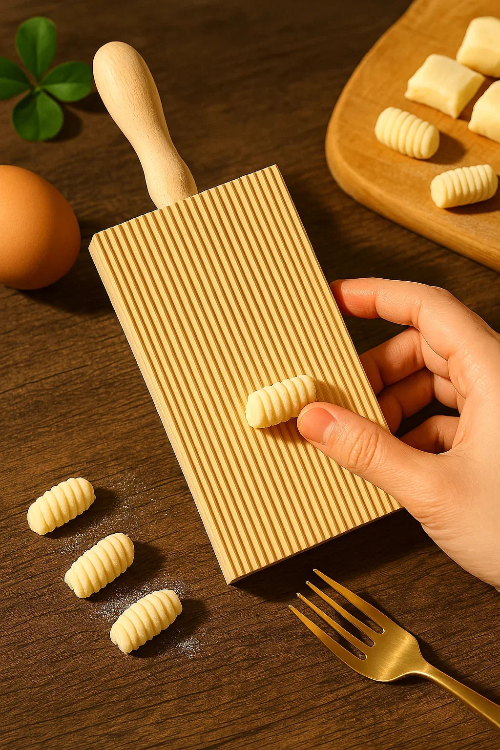 Medinė gnocchi gaminimo lentelė - gastrO2