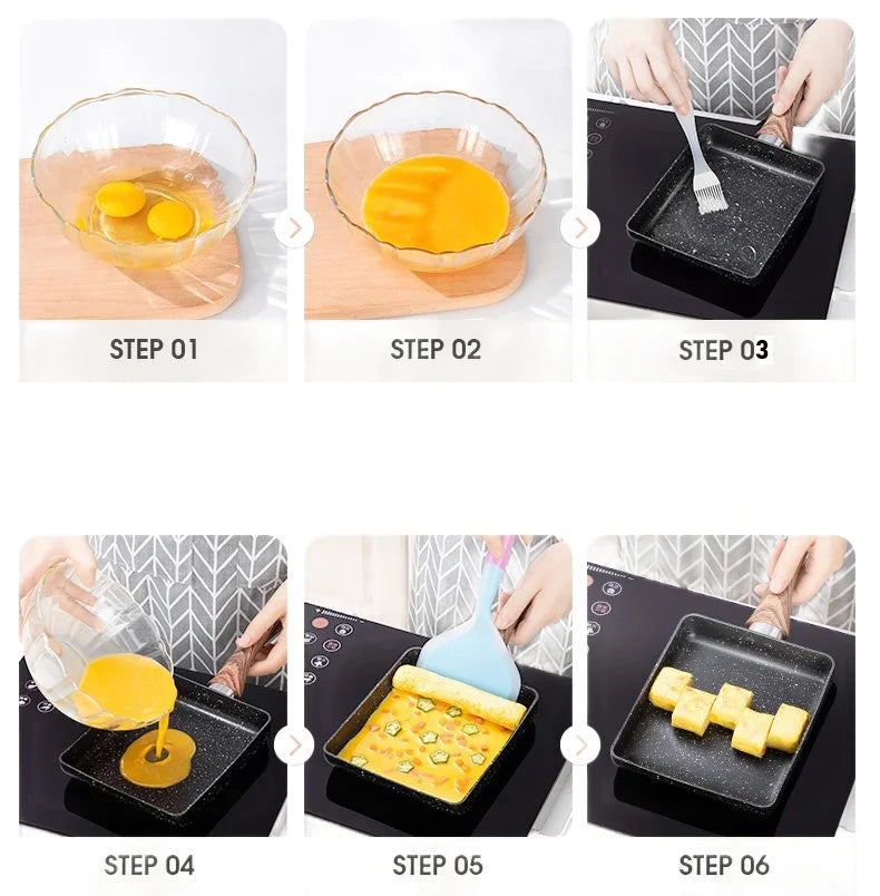 Tamagoyaki omleto keptuvė - gastrO2