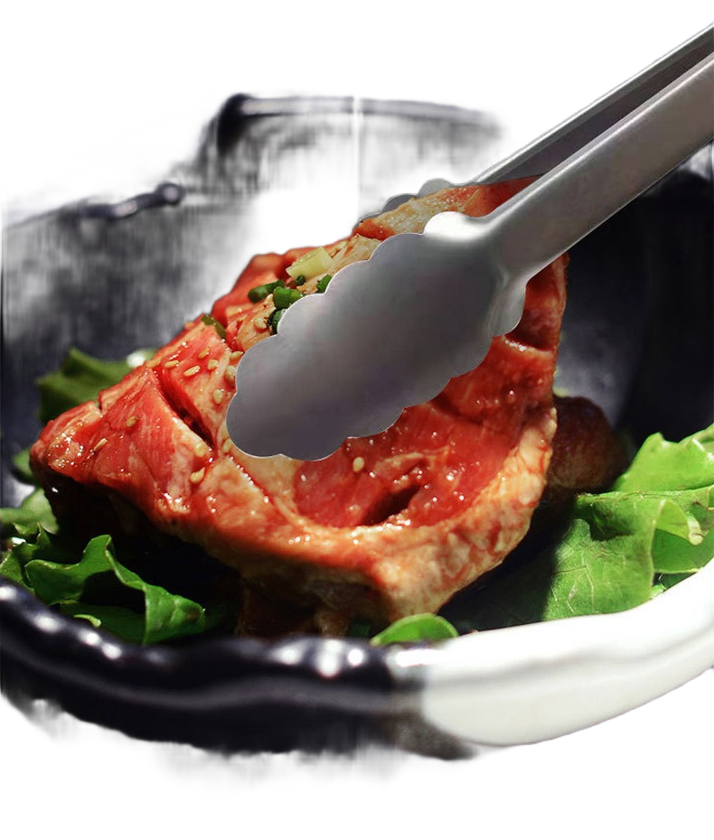 Nerūdijančio plieno žnyplės - gastrO2